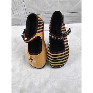 Bee Cute Hot Chocolate Mini Chocolaticas Honey Girls Mary Jane Flats Sz 12